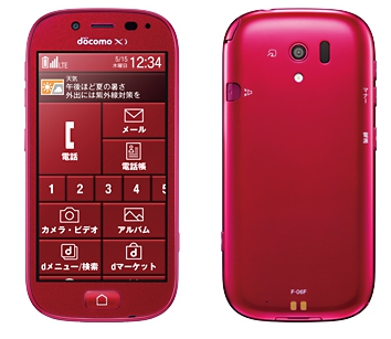 らくらくスマートフォン3（F-06F）