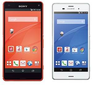 Xperia Z3 Compact SO-02GとXperia Z3 SO-01G