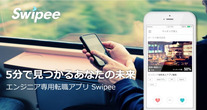 エンジニア転職 Swipee(スワイピー)-仕事が見つかる無料転職求人アプリ