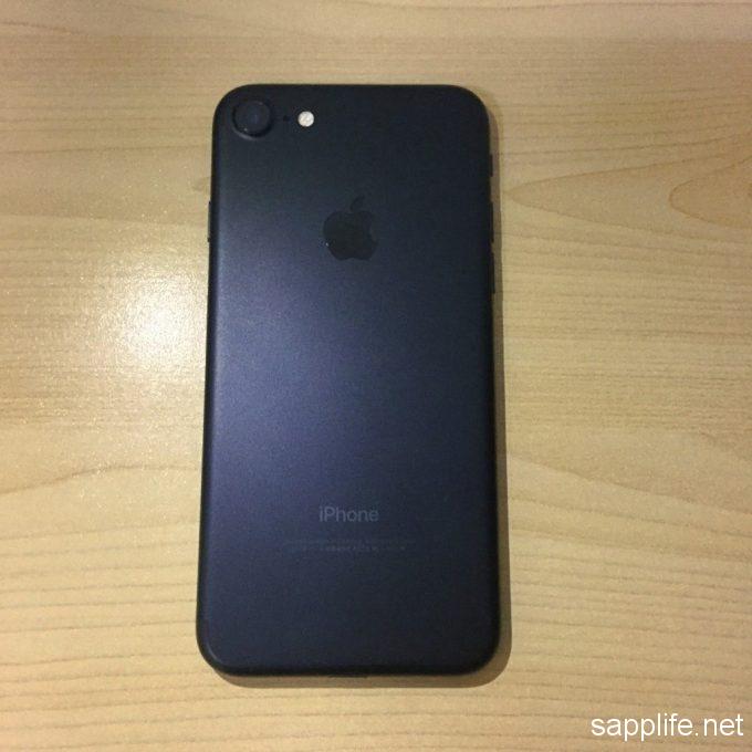 SIMフリー「iPhone 7」128GBのブラックを購入。ブラックは高級感があっていい！ホームボタンは不思議な感じ・・・ | スマホアプリライフ！！