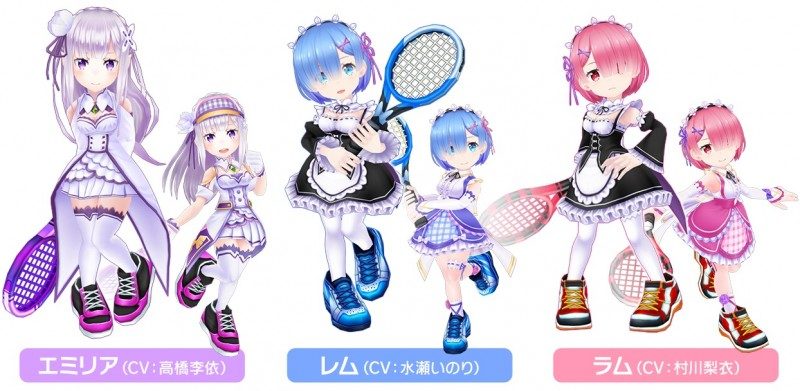 『Re：ゼロから始める異世界生活』と『白猫テニス』が初のコラボ2