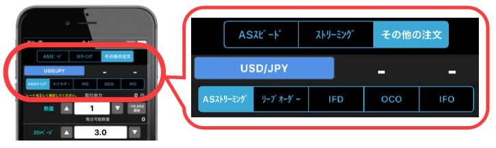 発注操作をスムーズに