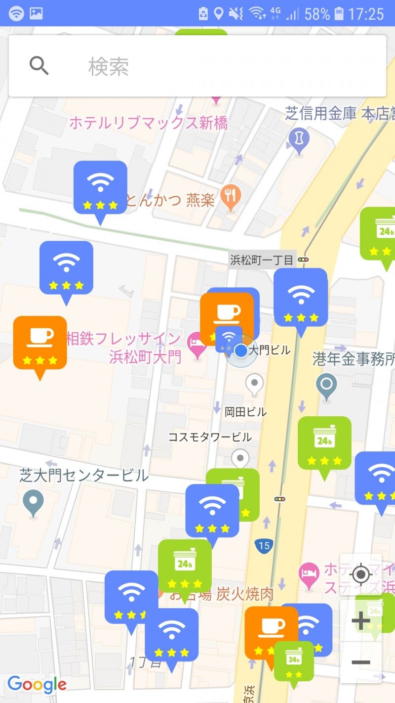 タウンWiFiに「WiFiマップ機能」を搭載0