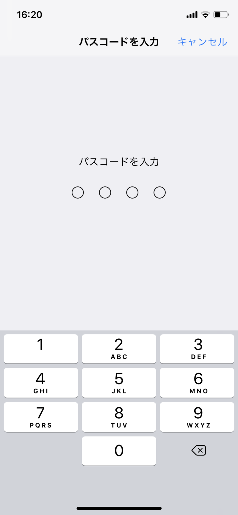 Face IDを複数登録する方法1