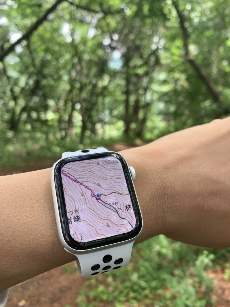Apple Watch 対応の登山地図アプリ「ヤマレコMAP」0006