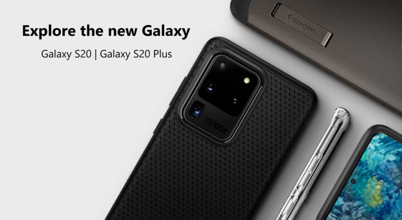 Galaxy S20:S20+用ケースがSpigen