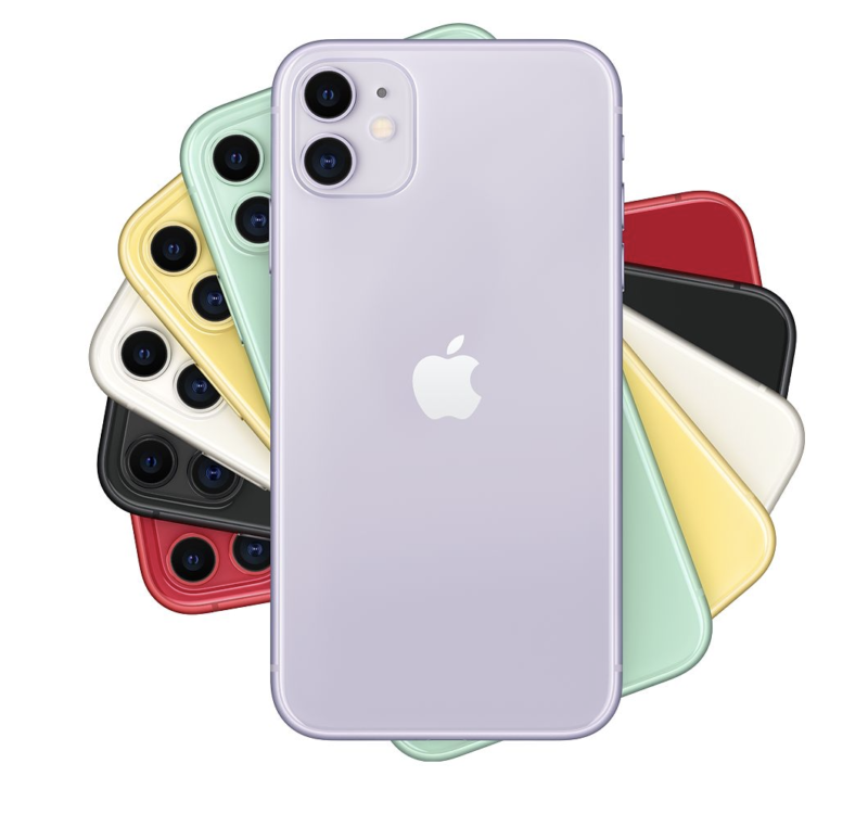 iPhone１１カラーラインナップ