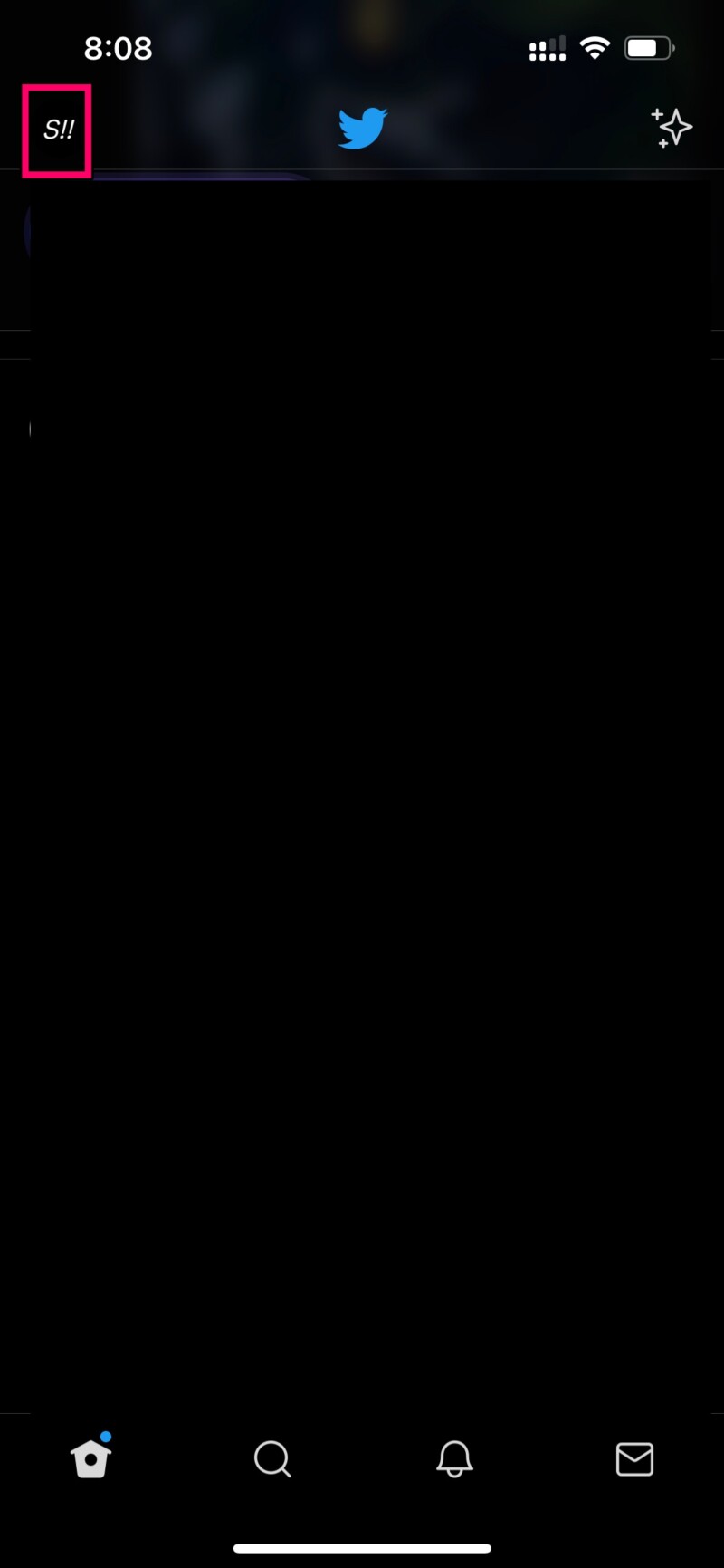 ツイッターアプリで文字の大きさを変更する方法