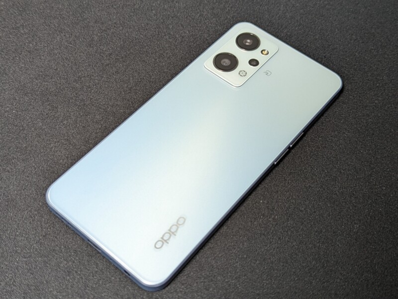 OPPO Reno7 Aの背面