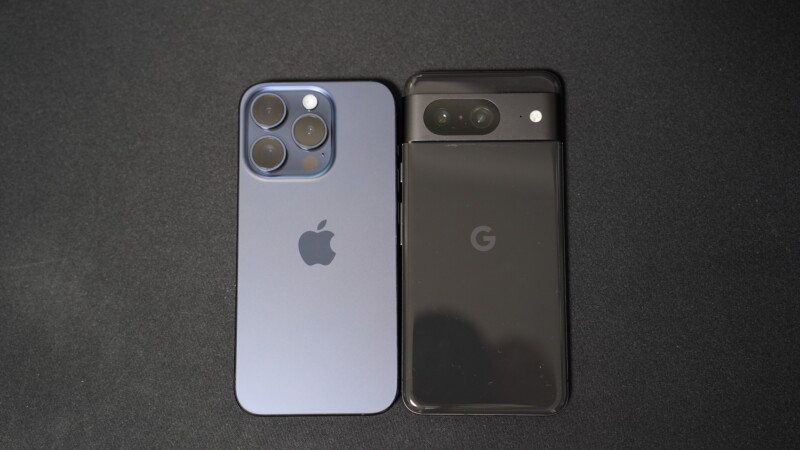 Google Pixel 8の本体サイズが小さくて軽くて持ちやすい